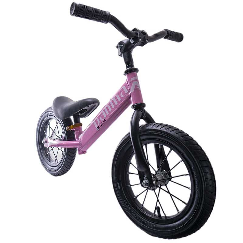 Bicicleta din metal, fara pedale, roti cauciuc [4]