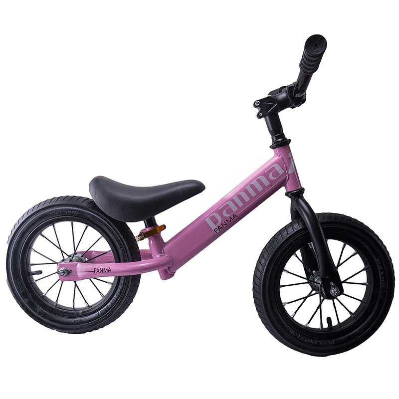 Bicicleta din metal, fara pedale, roti cauciuc [3]