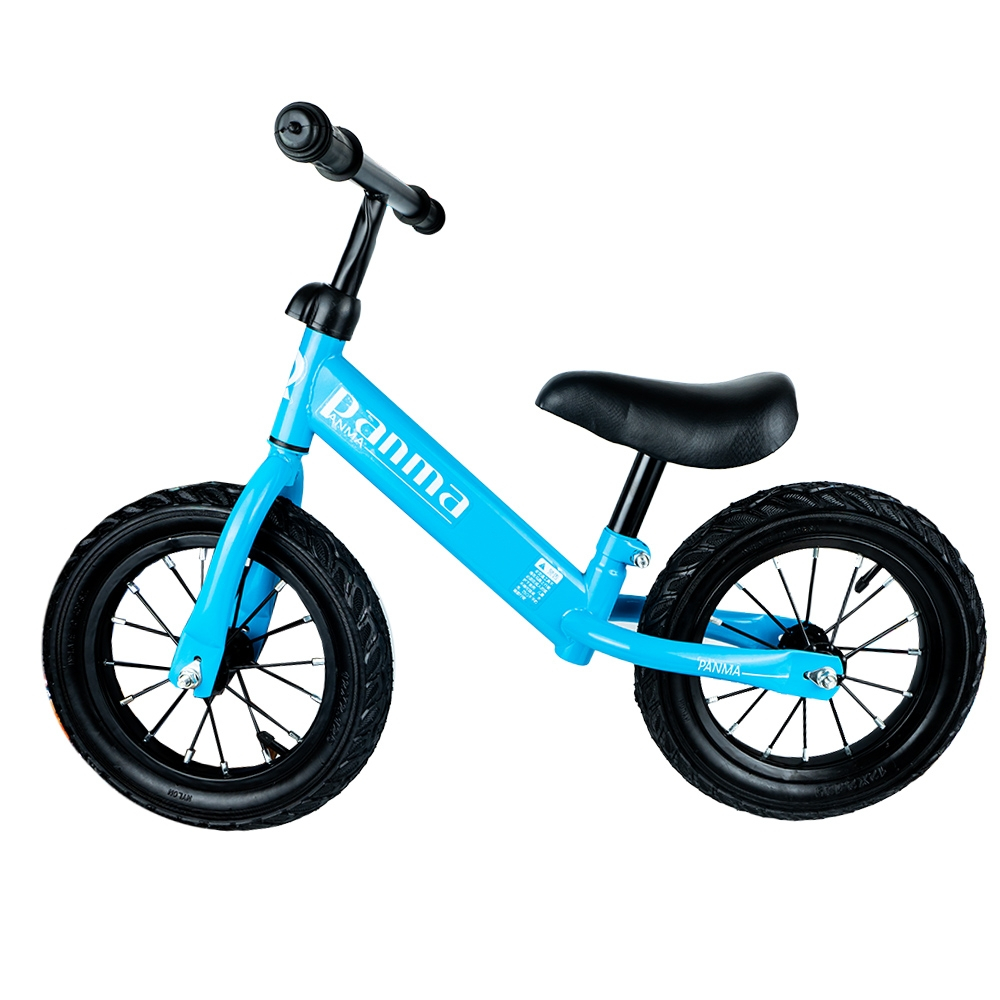 Bicicleta din metal, fara pedale, roti cauciuc [2]