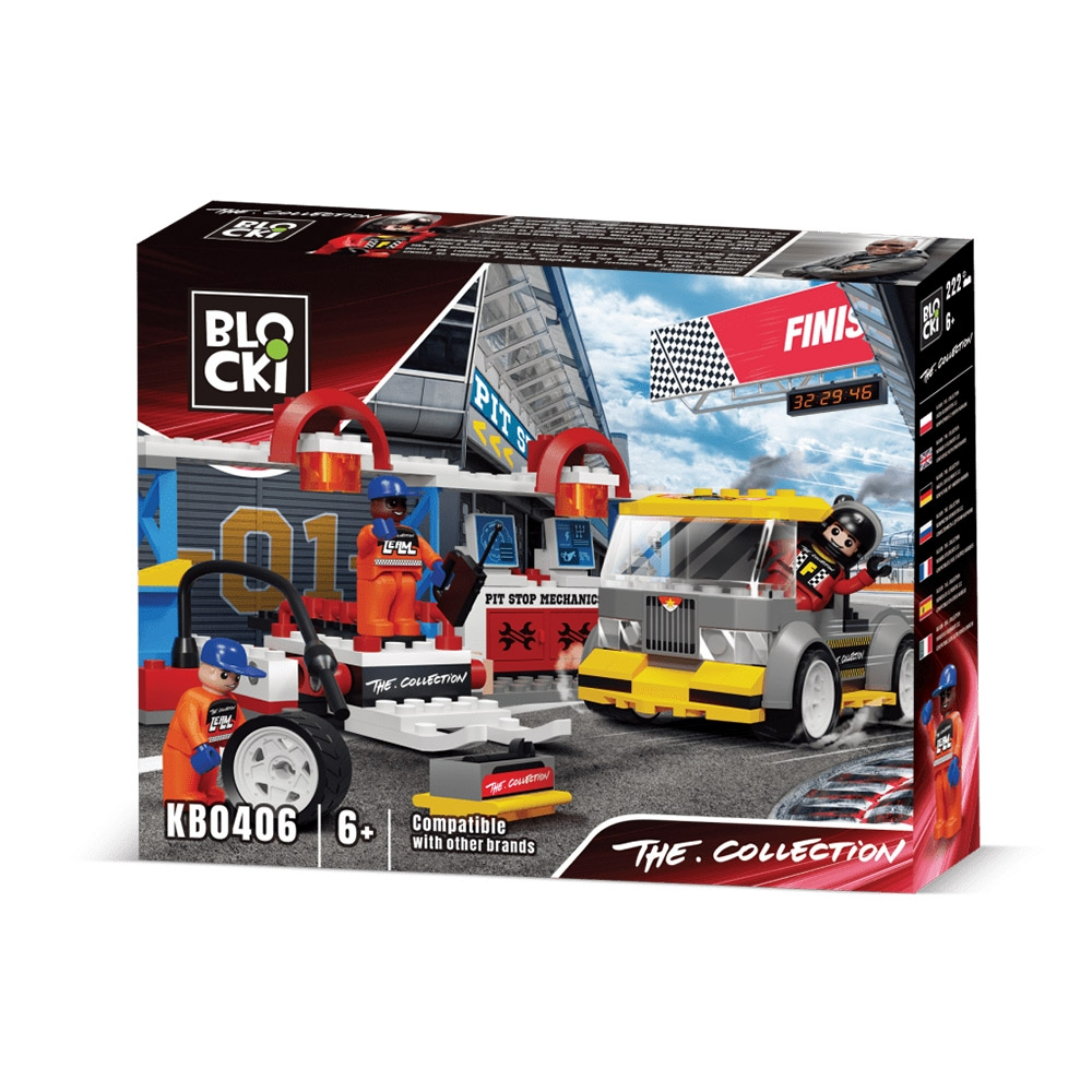 Blocki collection, Service auto - Pit stop, 207 piese [1]