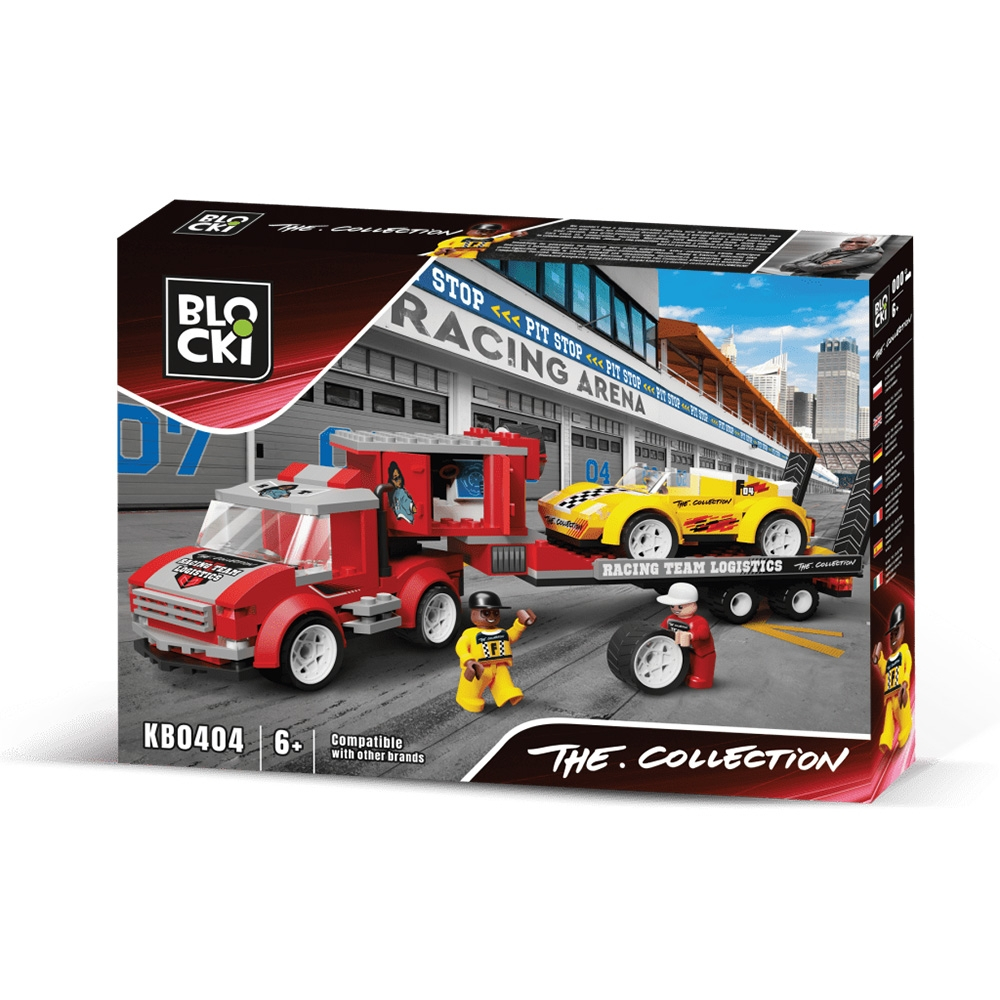 Blocki collection, Transportor de masini de curse, 283 piese [1]