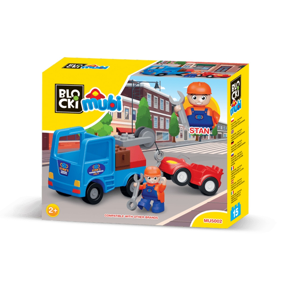 Blocki mubi, Masina de tractare, 15 piese [1]
