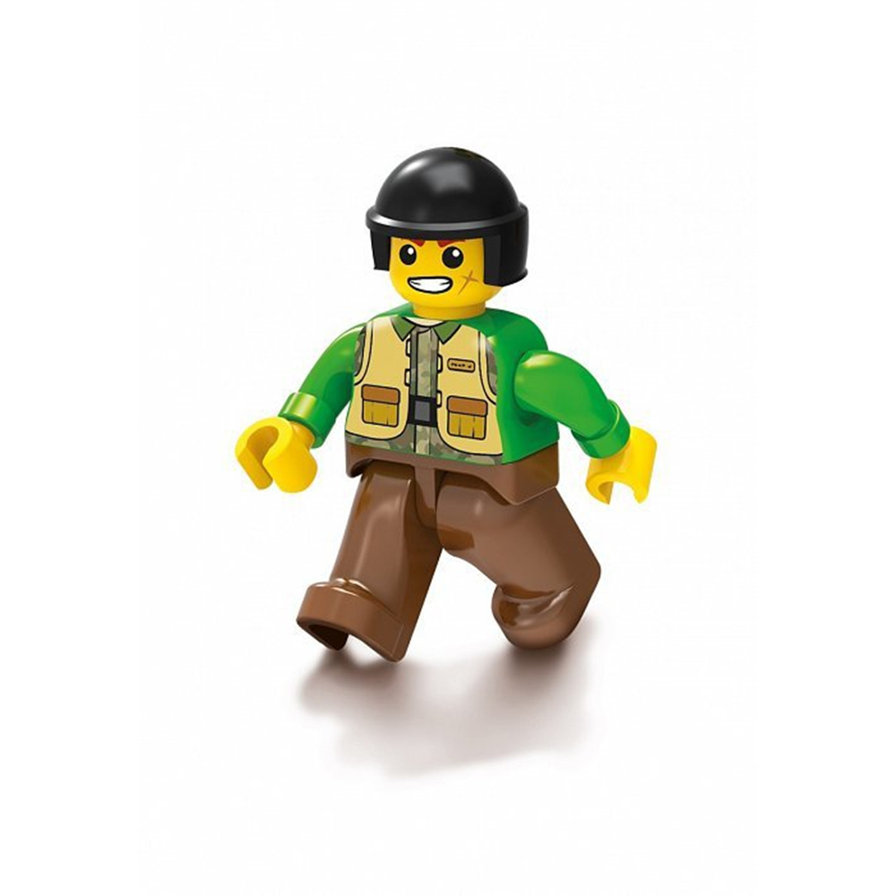 Blocki My Army, Camion militar in jungla, 210 piese [5]