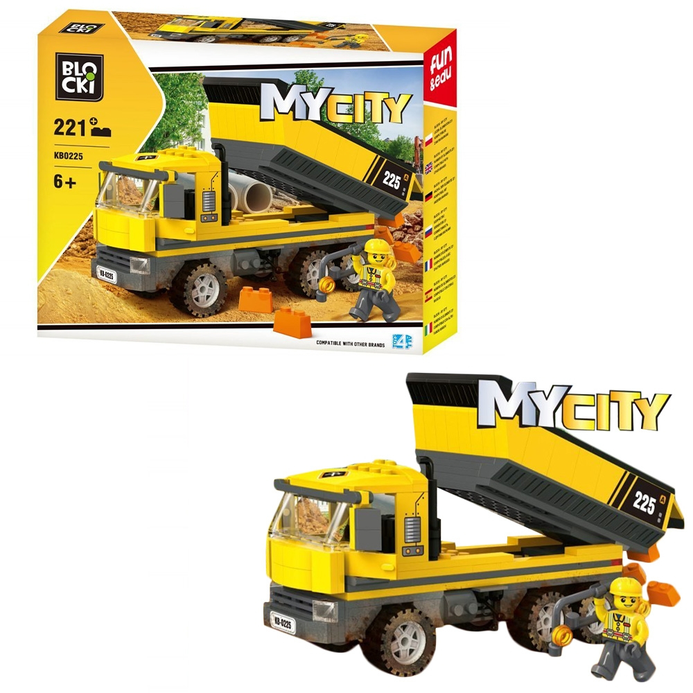 Blocki My City, Camion cu bena, 221 piese [3]