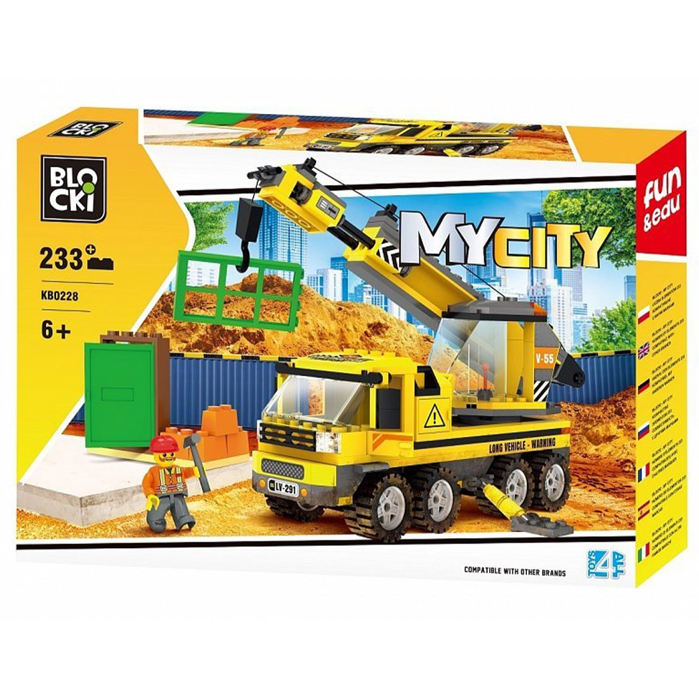 Blocki My City, Camion cu macara, 233 piese [4]