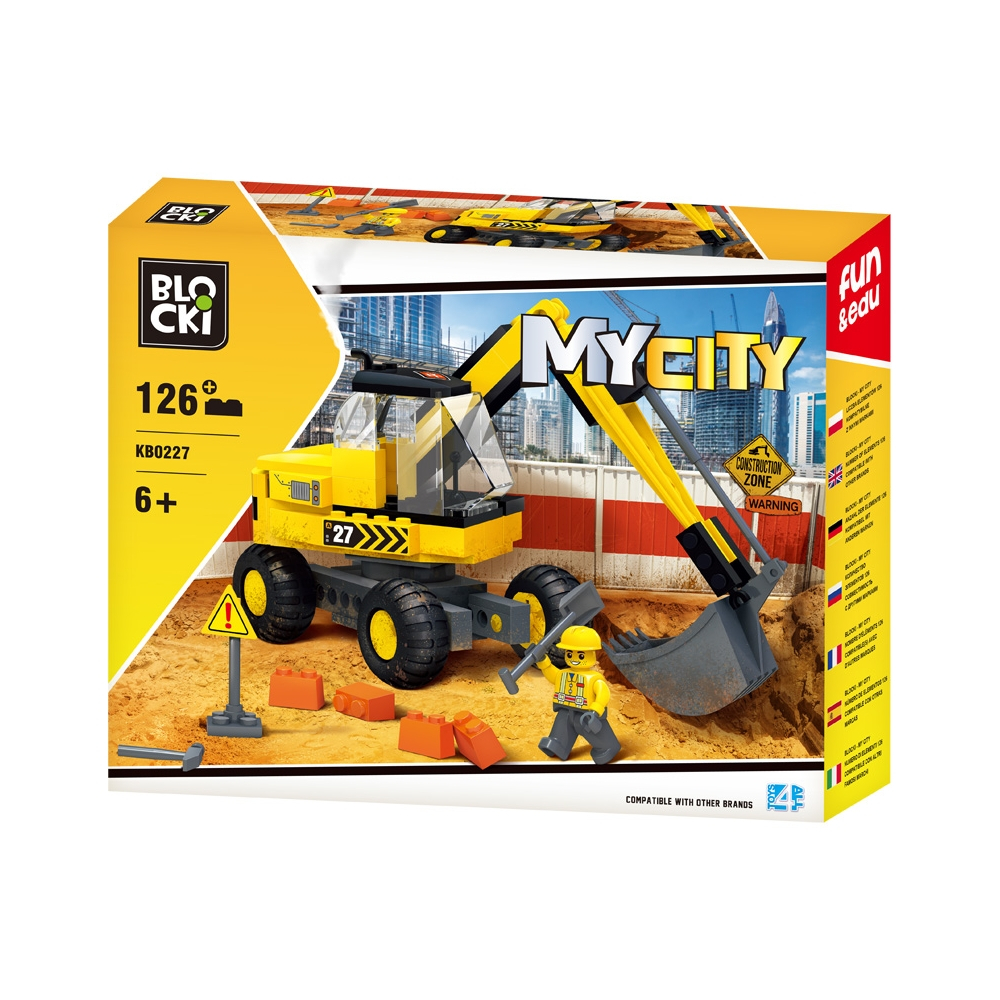 Blocki My City, Excavator, 126 piese [1]