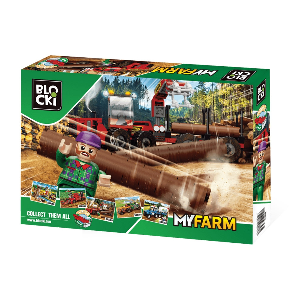 Blocki My Farm, Camion forestier, 241 piese [5]
