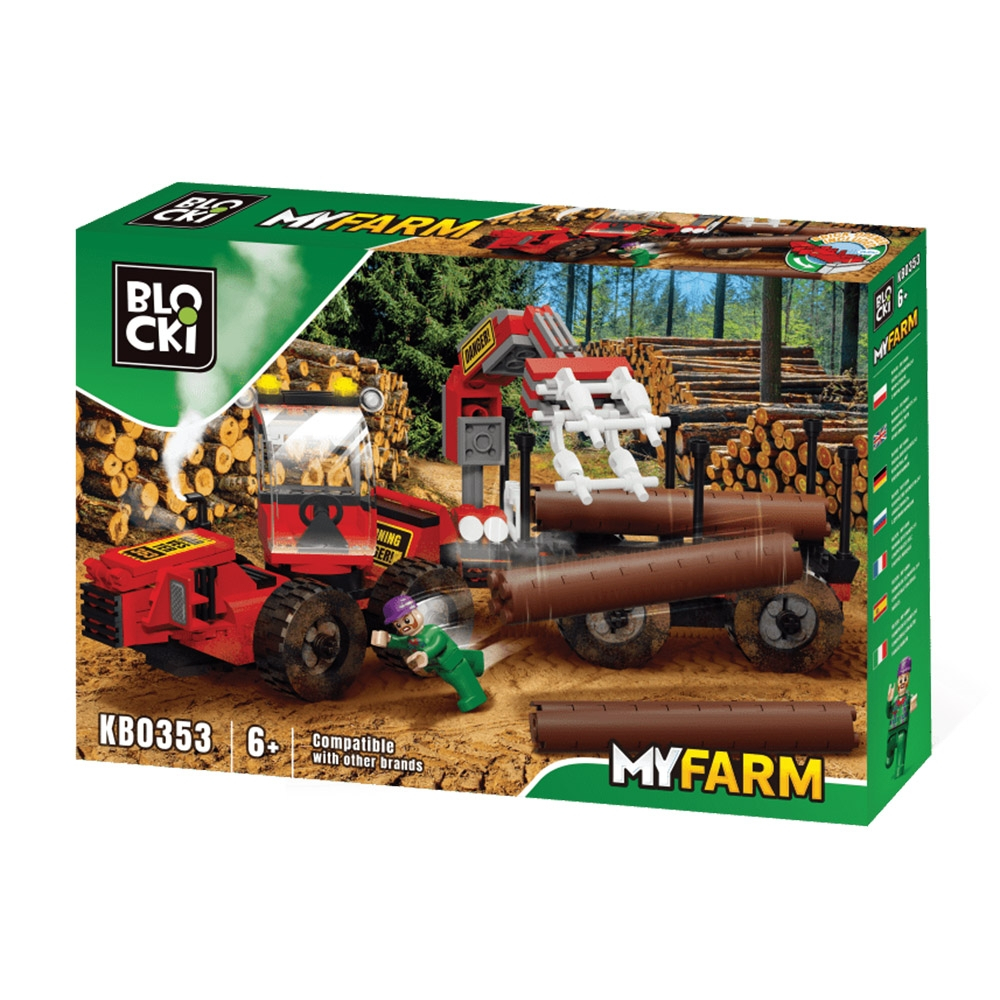 Blocki My Farm, Camion forestier, 241 piese [1]