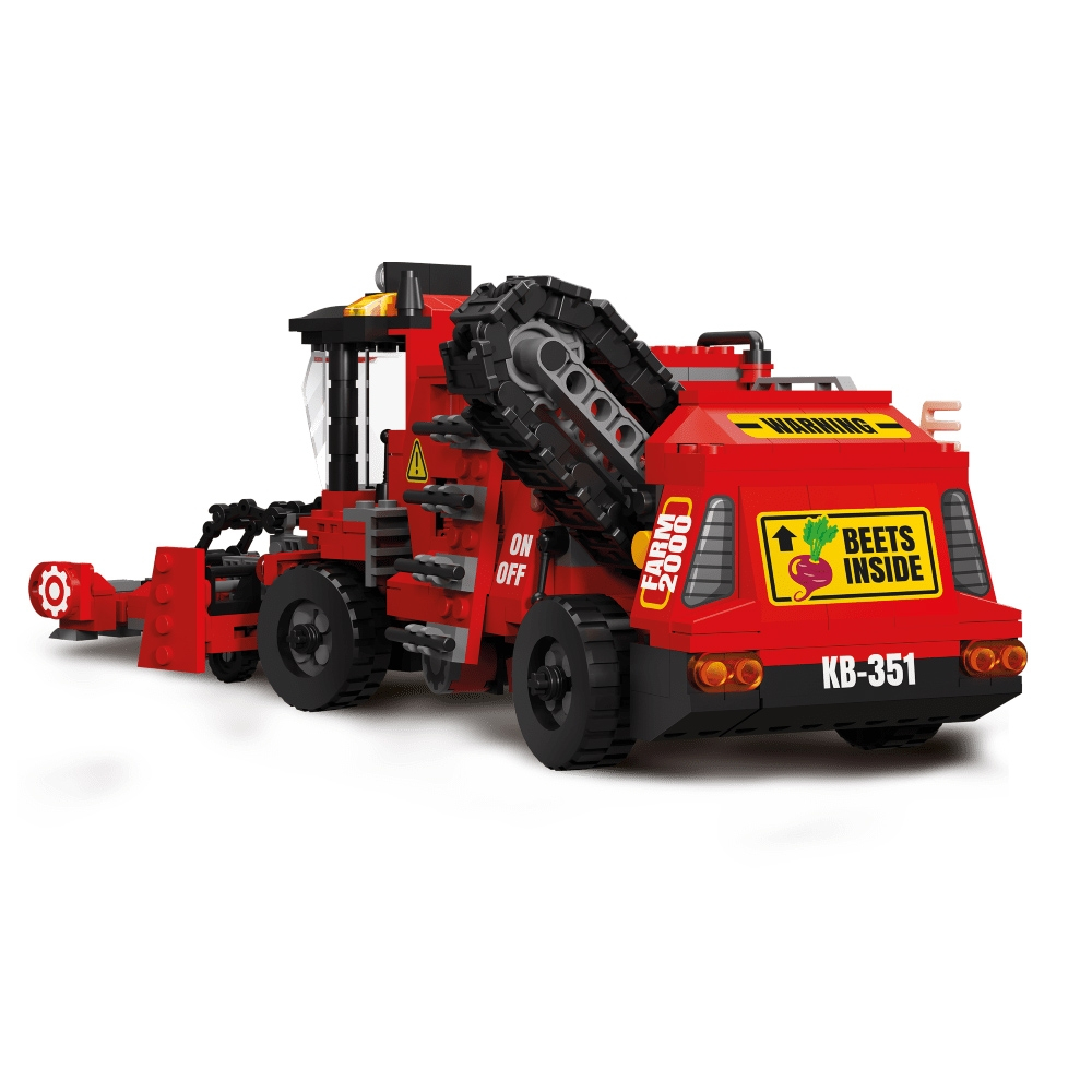 Blocki My Farm, Combina de recoltat sfecla, 456 piese [3]