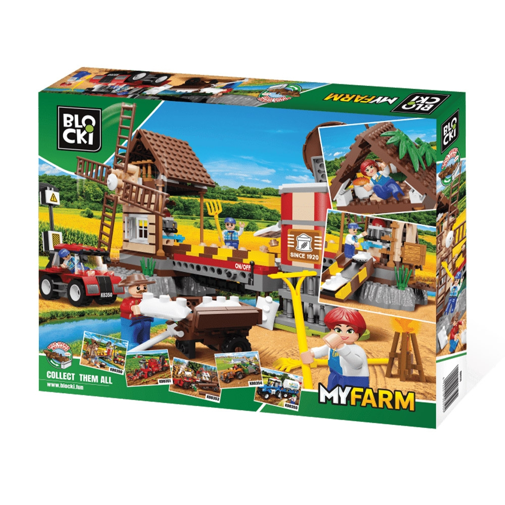 Blocki My Farm, Moara de vant, 525 piese [7]
