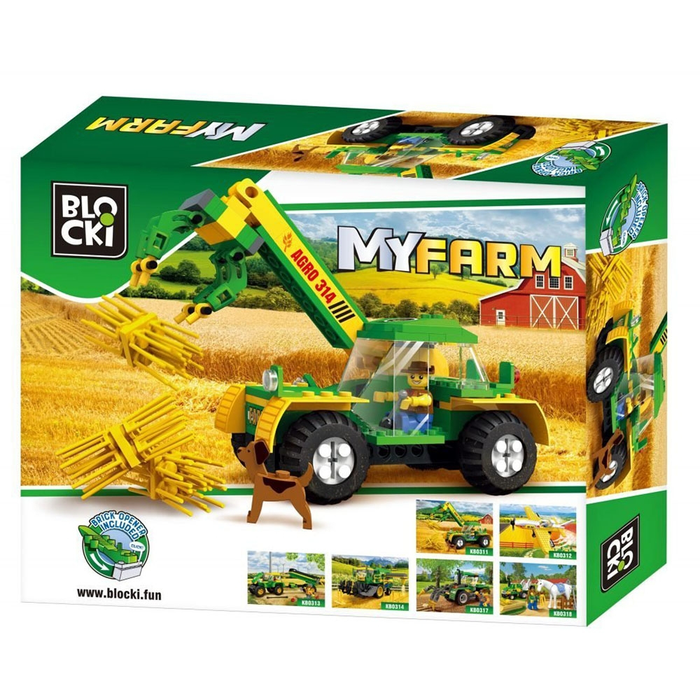Blocki My Farm, Tractor cu incarcator [2]