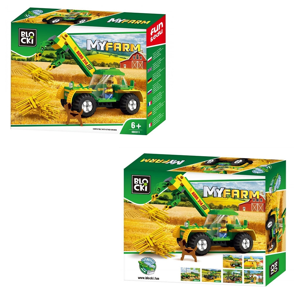 Blocki My Farm, Tractor cu incarcator [3]
