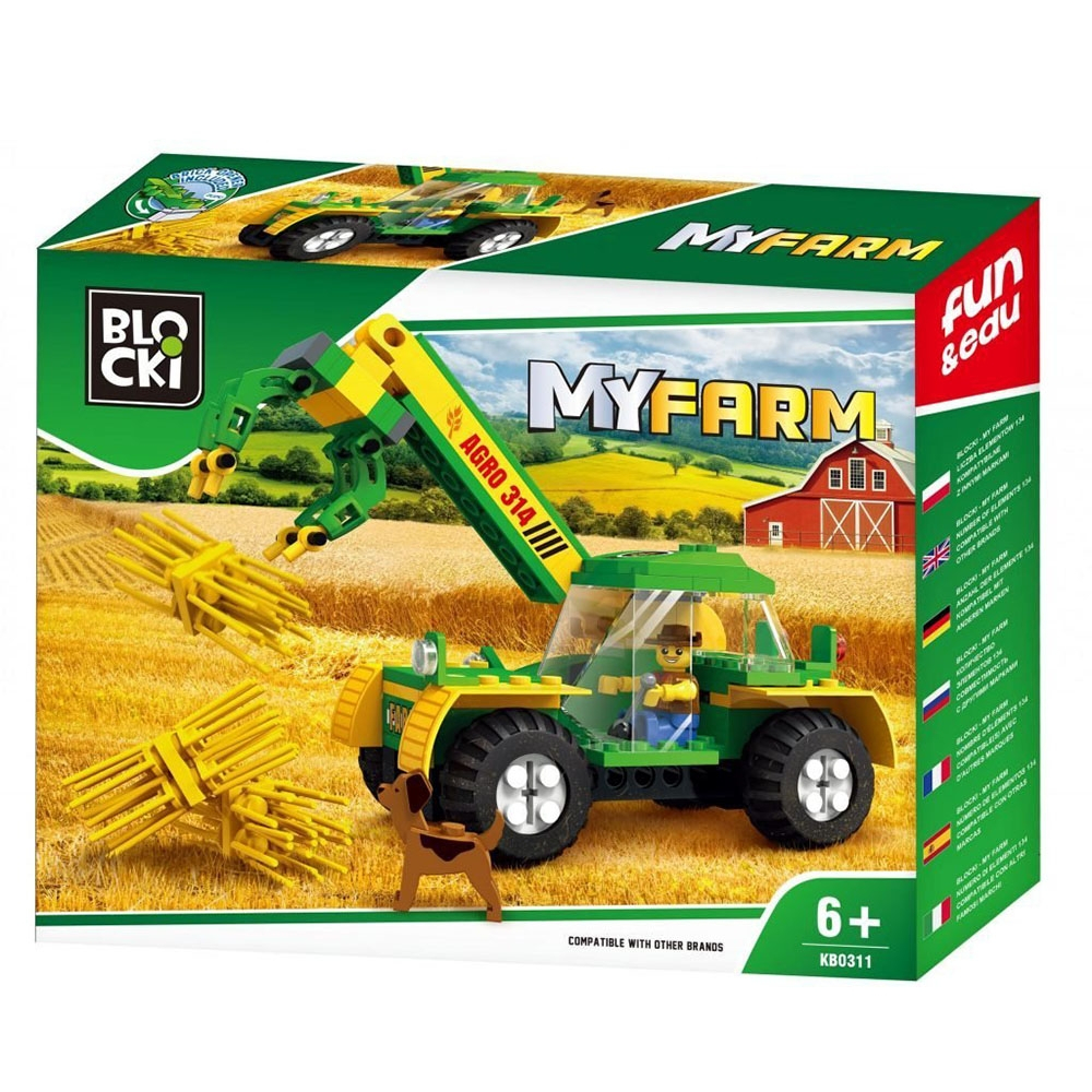 Blocki My Farm, Tractor cu incarcator [4]