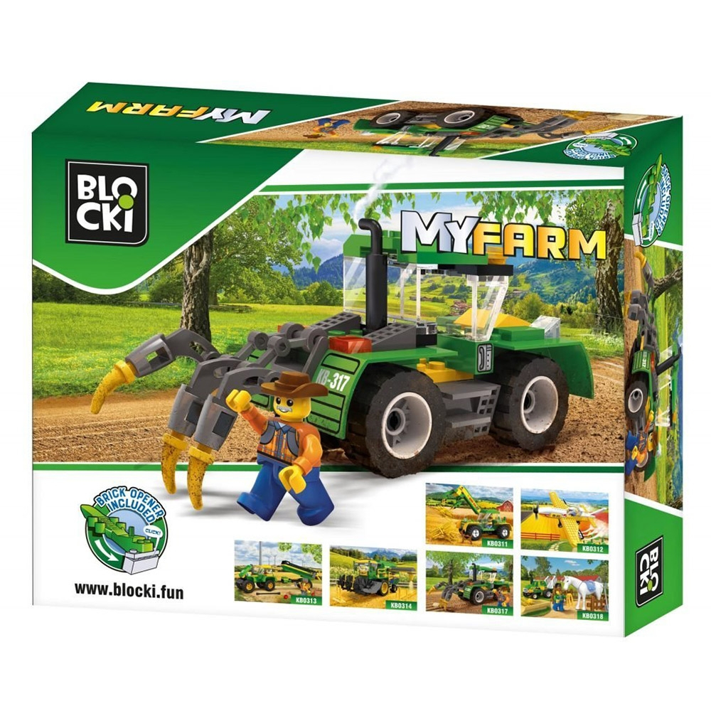 Blocki My Farm, Tractor cu plug [2]