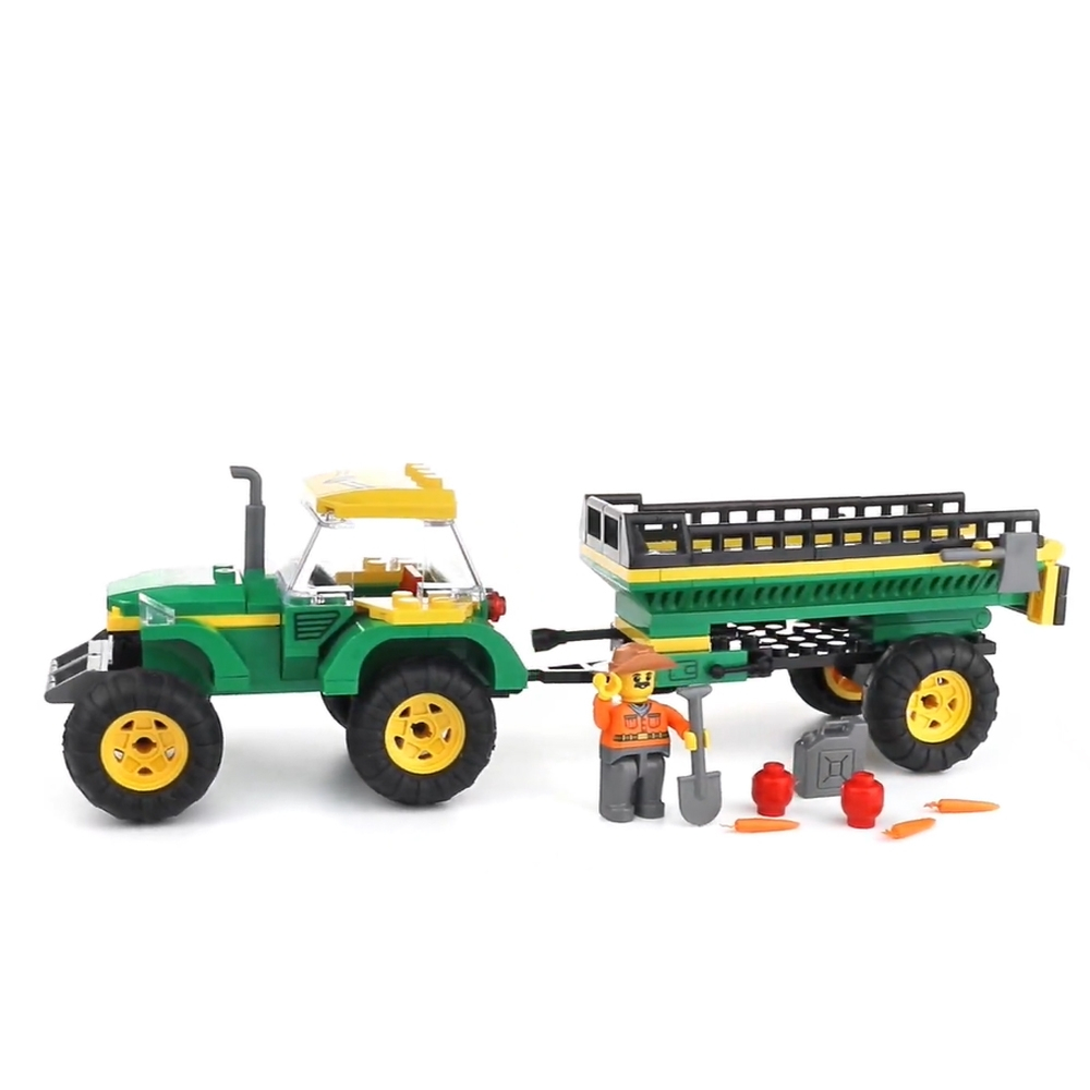 Blocki My Farm, Tractor cu remorca [3]