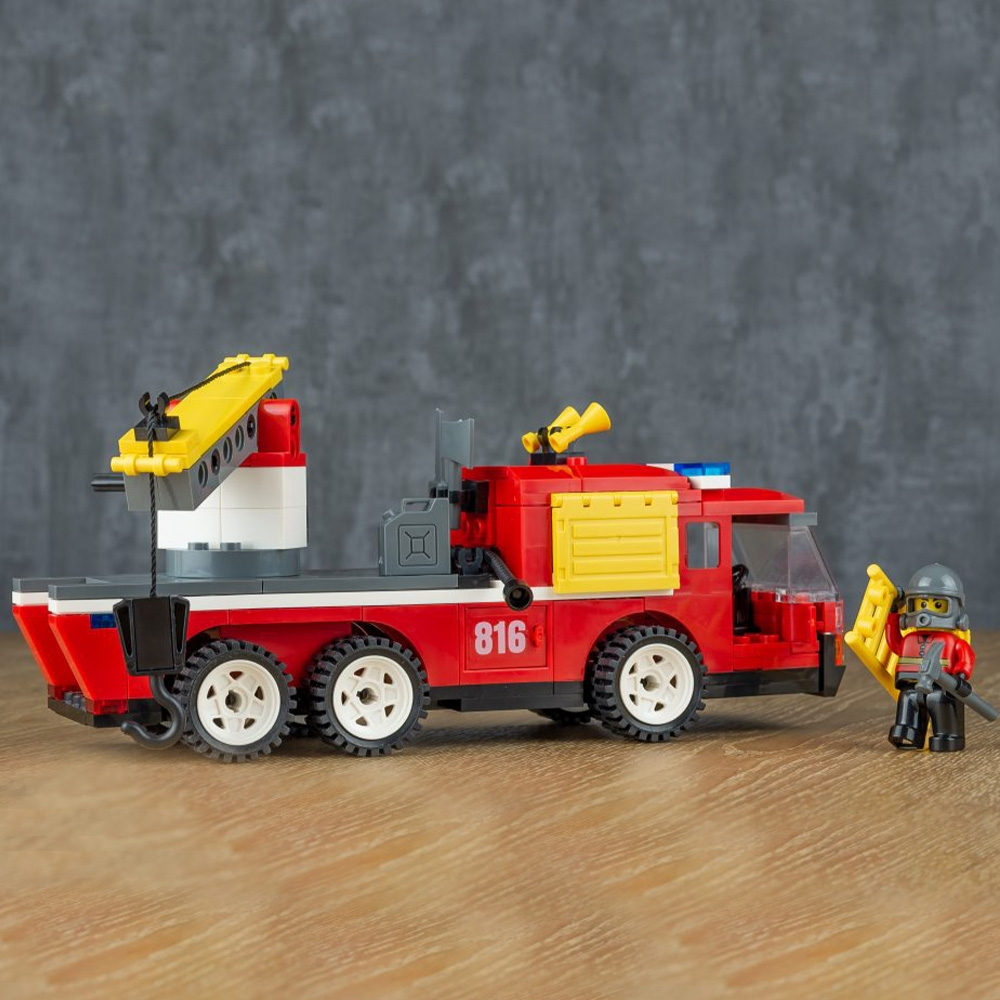 Blocki My Fire Brigade, Masina de pompieri, 188 piese [4]