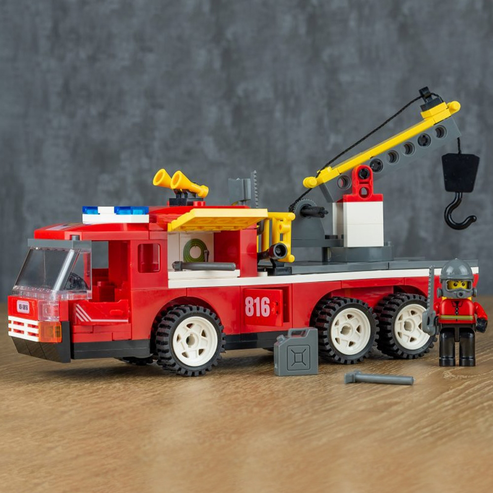 Blocki My Fire Brigade, Masina de pompieri, 188 piese [3]
