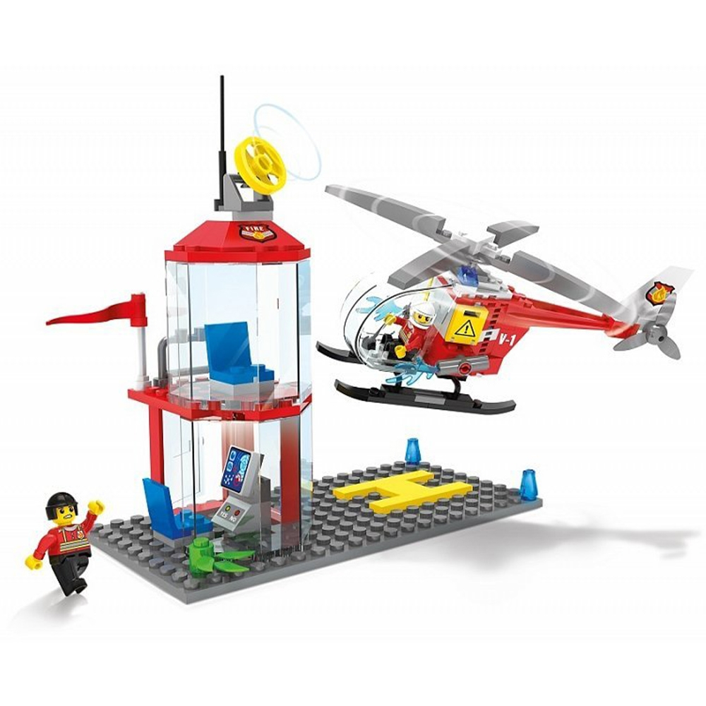Blocki My Fire Brigade, Platforma pompieri, 129 piese [2]