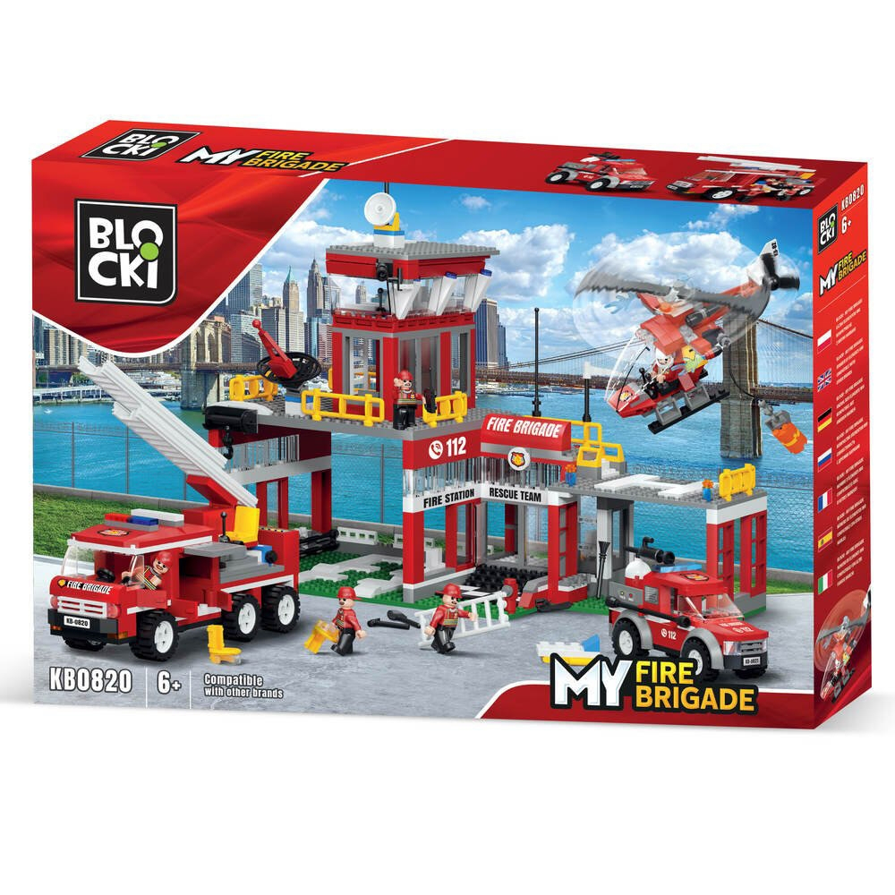 Blocki my fire, Statia de pompieri, 881 piese [1]
