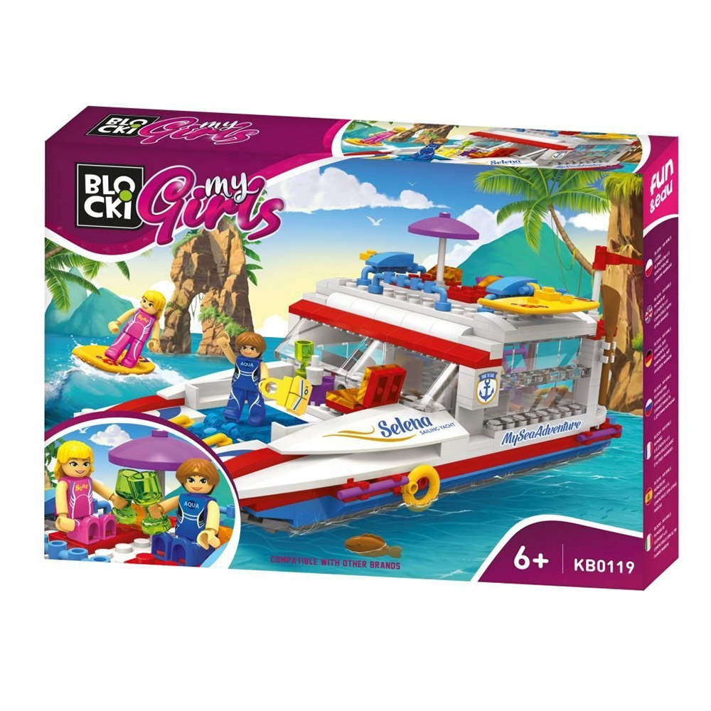 Blocki My Girls, Aventura pe mare, 413 piese [5]