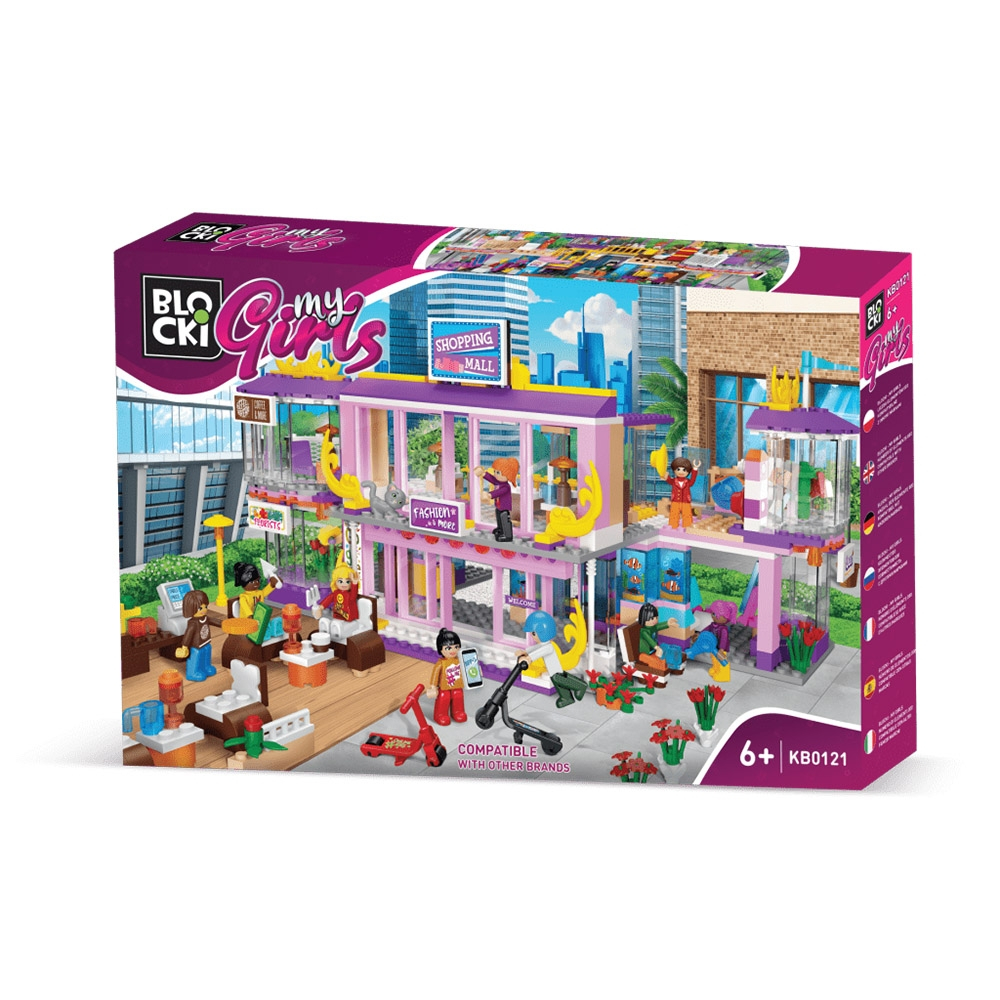 Blocki my girls, Centrul comercial, 713 piese [1]