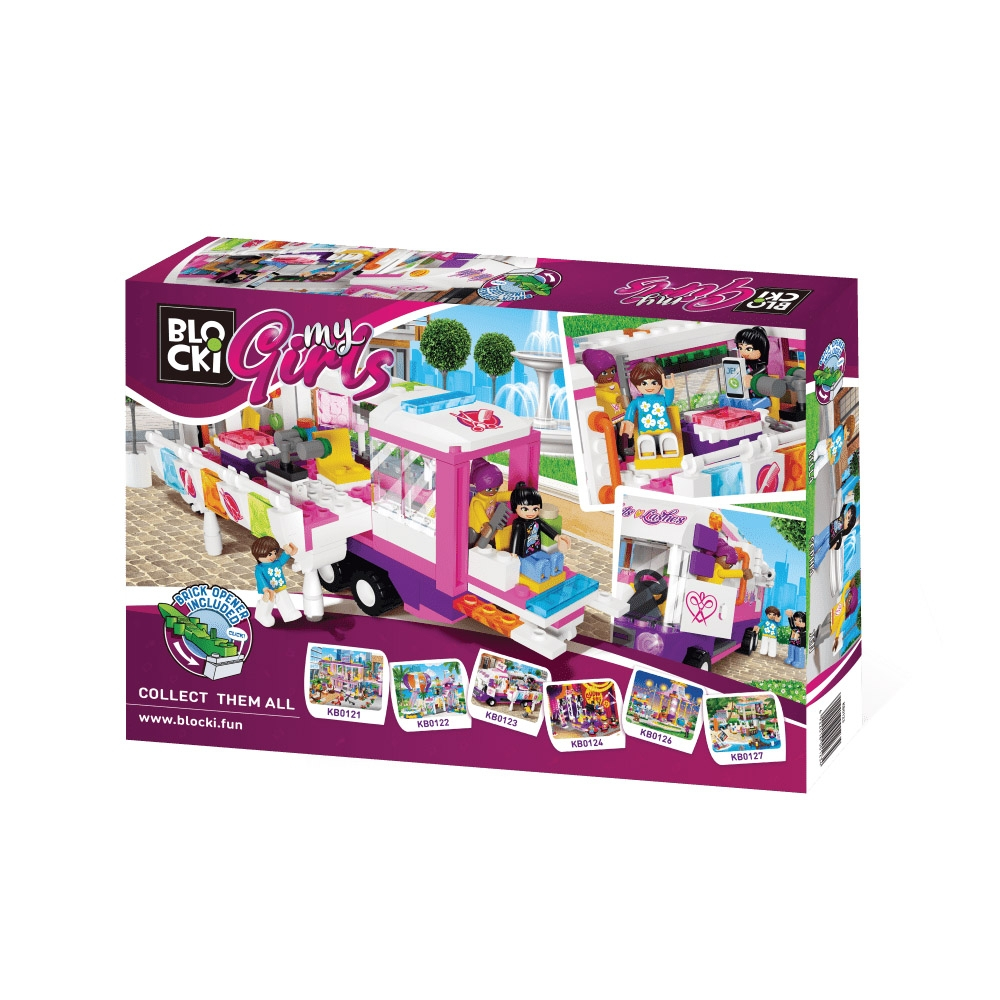 Blocki My Girls, Salonul de coafura mobil, 375 piese [4]