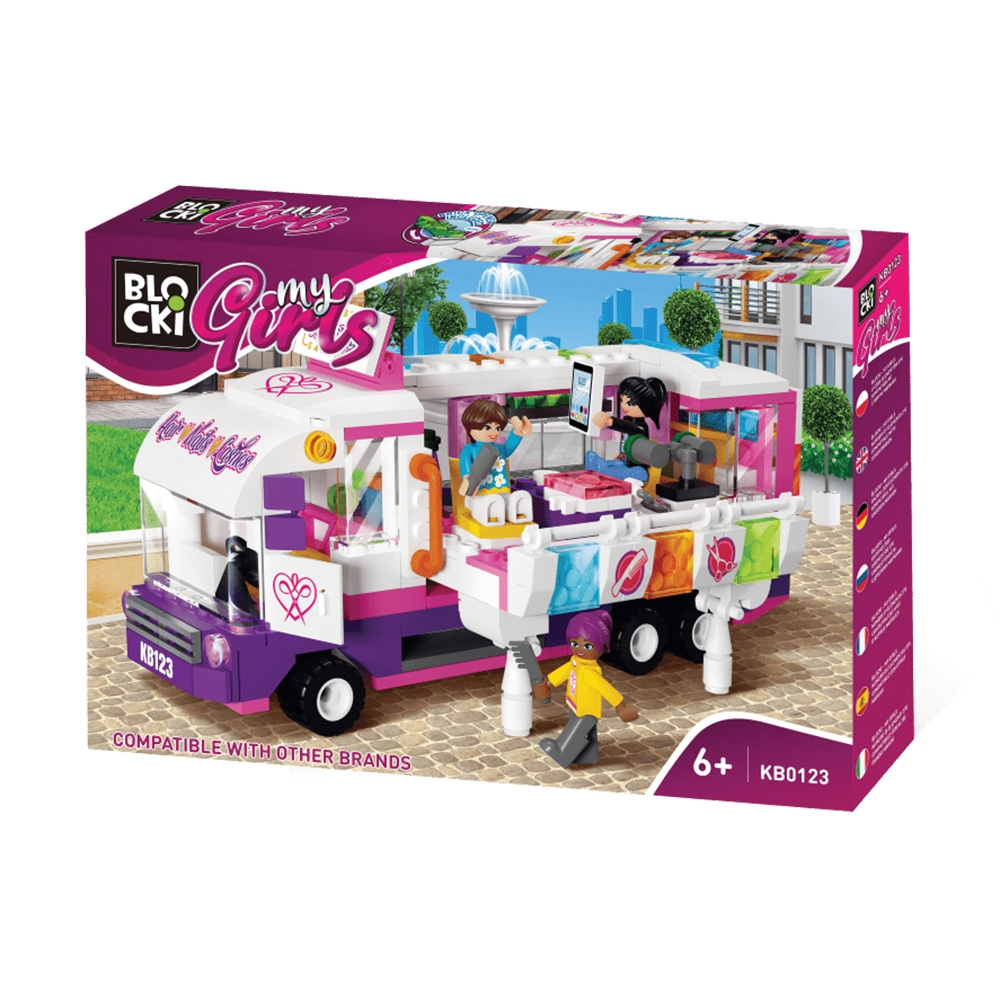 Blocki My Girls, Salonul de coafura mobil, 375 piese [1]