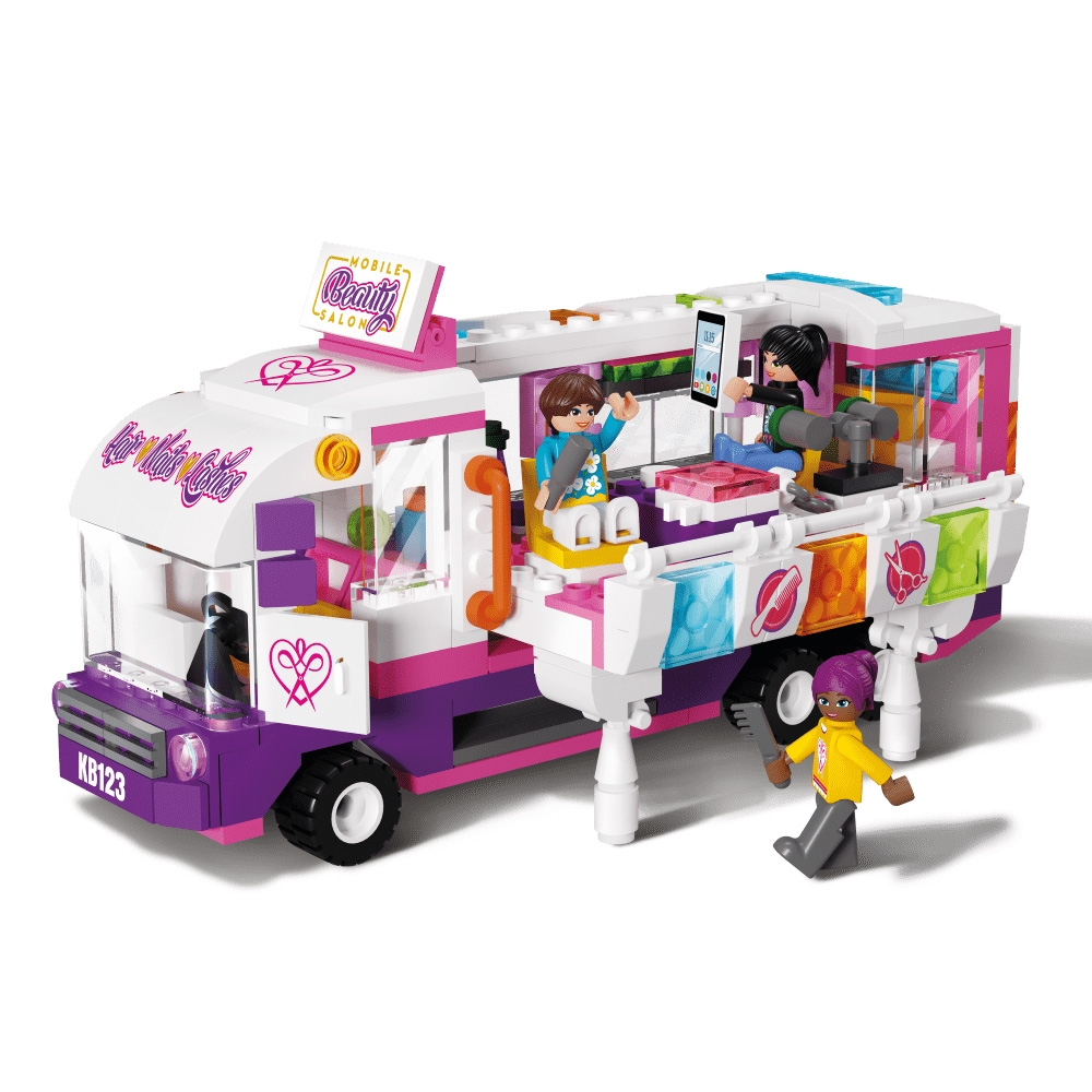 Blocki My Girls, Salonul de coafura mobil, 375 piese [2]