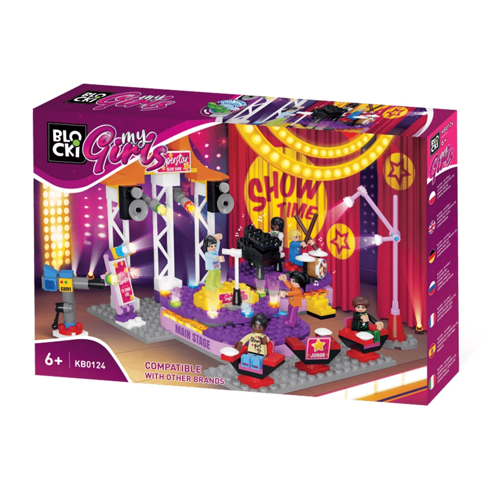 Blocki My Girls, Scena de spectacol, 290 piese [1]