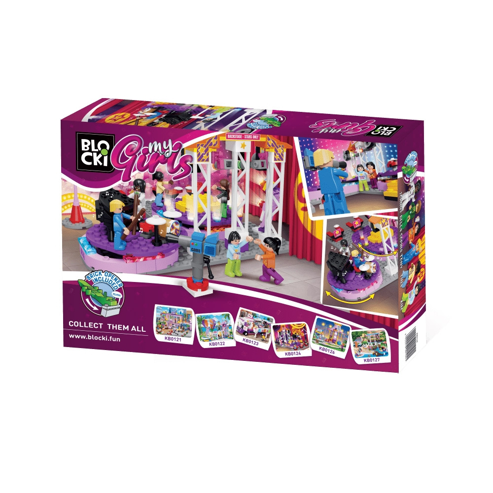 Blocki My Girls, Scena de spectacol, 290 piese [4]