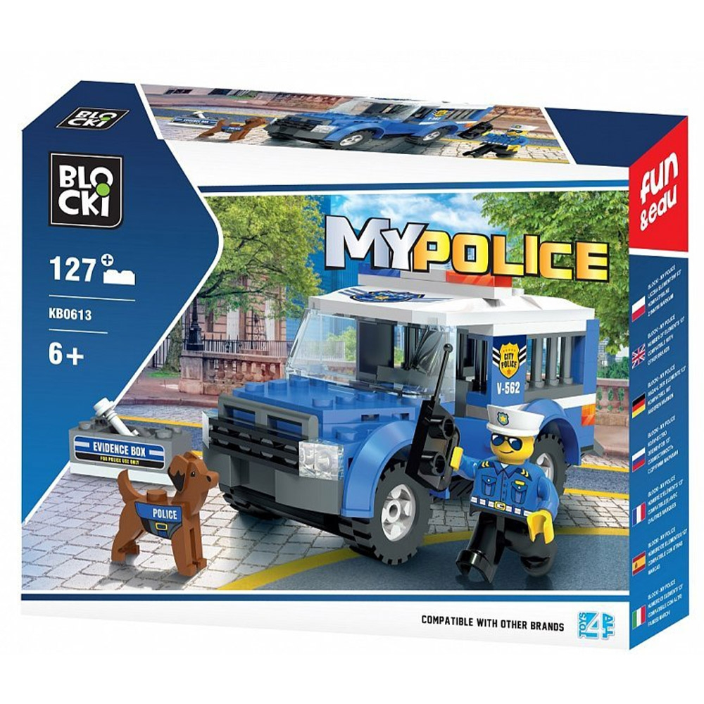 Blocki My Police, Jeep-inchisoare politie, 127 piese [6]