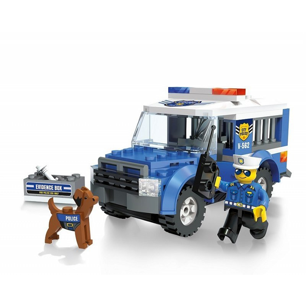 Blocki My Police, Jeep-inchisoare politie, 127 piese [2]