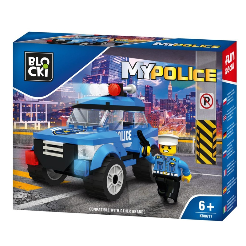 Blocki My Police, Masina de politie pentru patrulare [1]