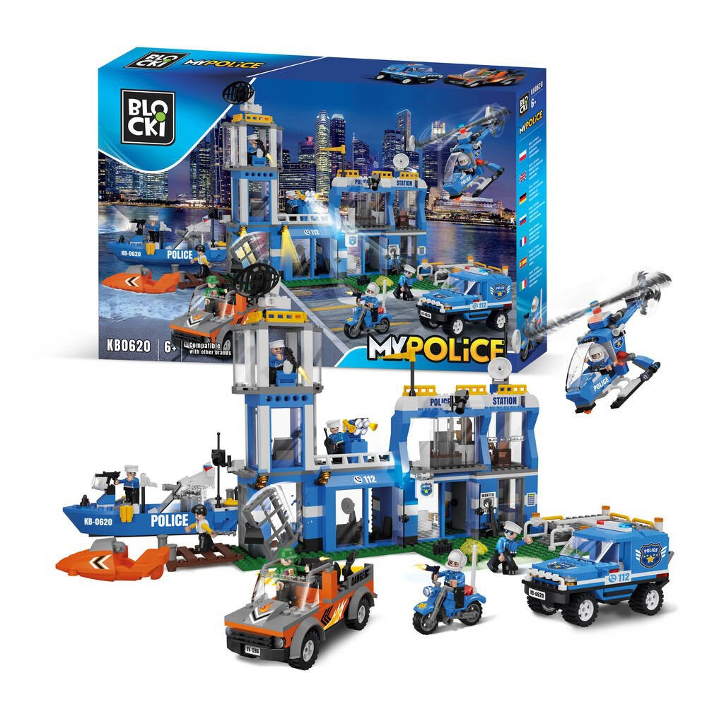 Blocki my police, Sectie de politie, 917 piese [4]
