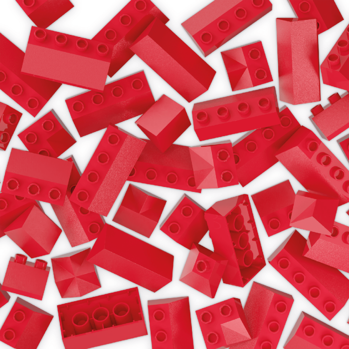 Blocuri de constructie acoperis Hubelino (124 piese) [1]