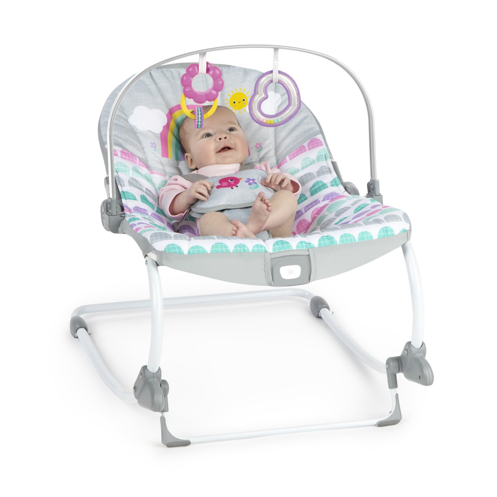 Bright Starts - Balansoar Rosy Rainbow 2 Ã®n 1 [1]