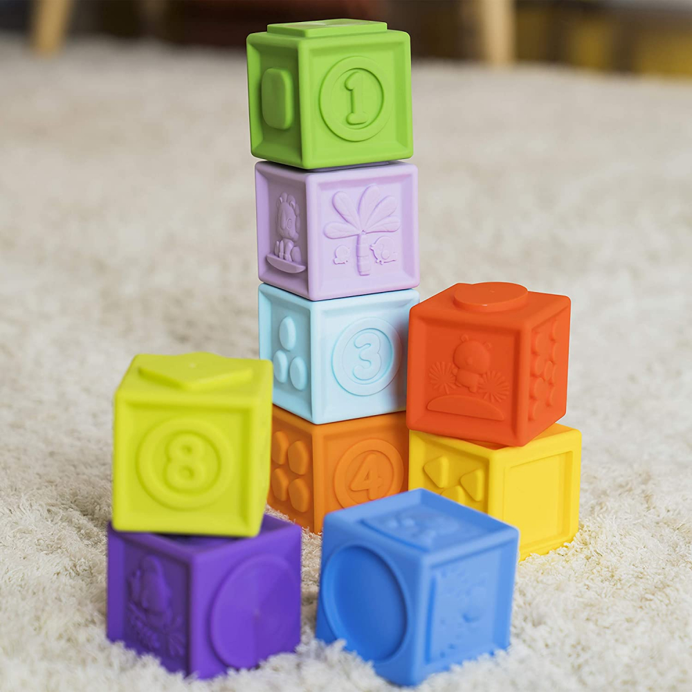 Bright Starts - Jucarie cuburi multicolore [1]