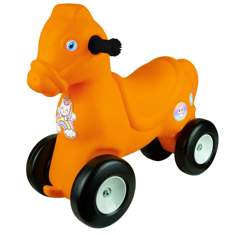 Calut cu roti, portocaliu - ROBENTOYS [1]