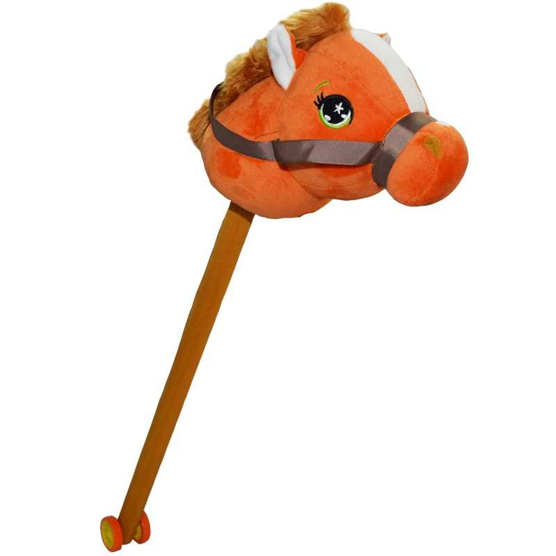 Calut de calarit, cu bat + rotile, cu sunet, 73 cm [7]