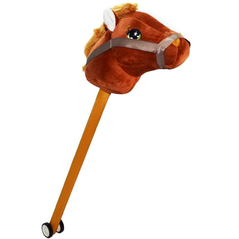Calut de calarit, cu bat + rotile, cu sunet, 73 cm [6]