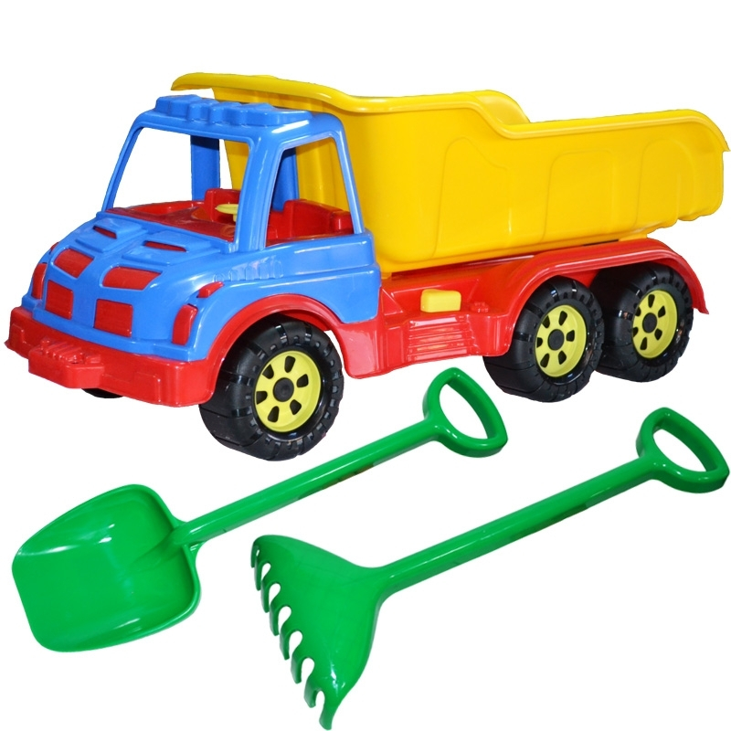 Camion 60 cm, cu lopata + grebla - ROBENTOYS [2]