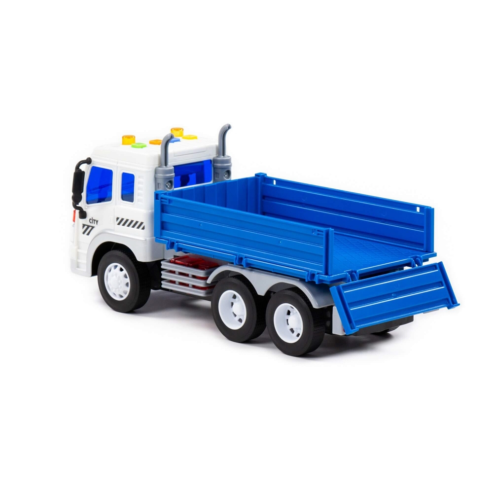 Camion cu lumina si sunete, 32x11,5x18,5 cm, Polesie [3]