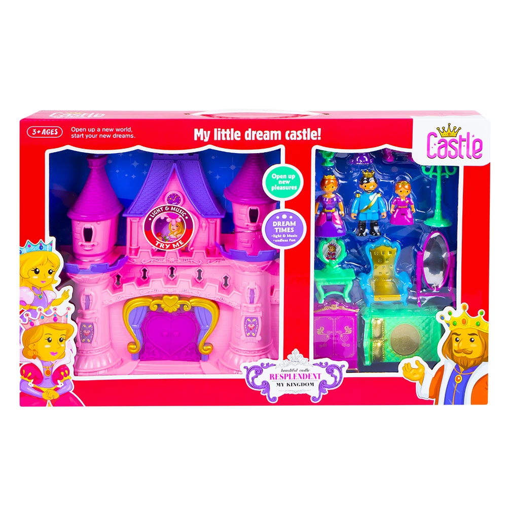 Castel muzical cu figurina + accesorii [3]