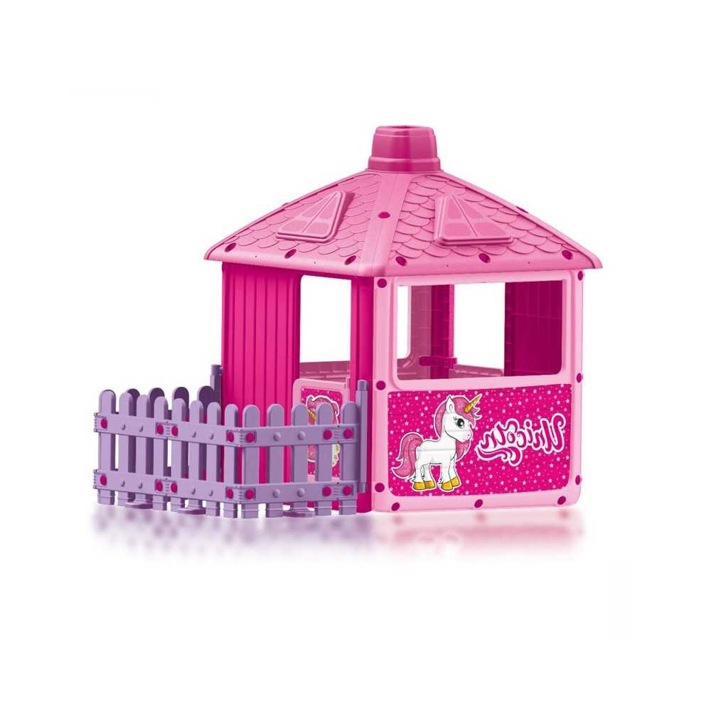 Casuta Roz - Unicorn + Gard, City House - DOLU [3]