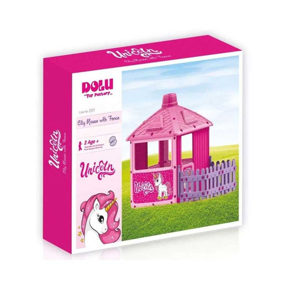 Casuta Roz - Unicorn + Gard, City House - DOLU [2]
