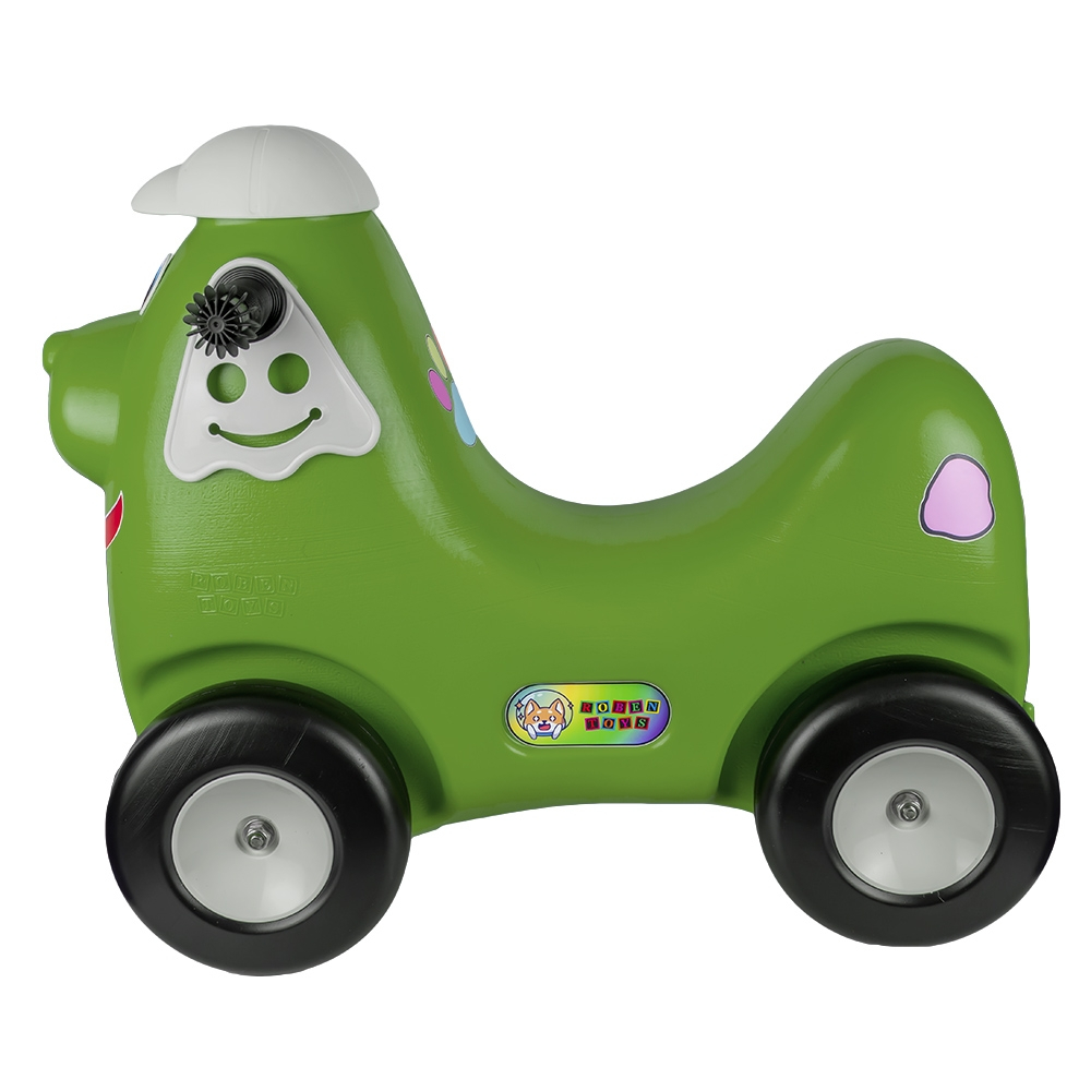 Catel balansoar 2 in 1, verde - ROBENTOYS [3]