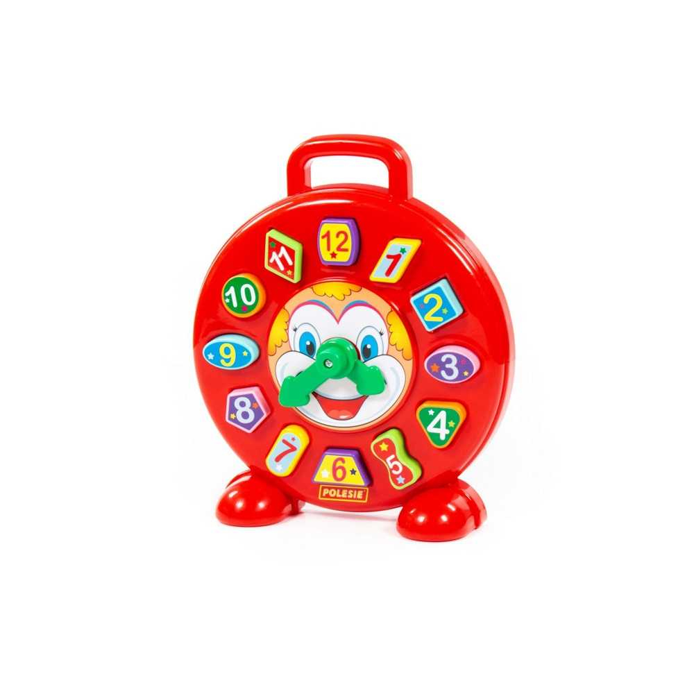 Ceas educativ+forme - Clown, 26x7x30 cm, Polesie [1]