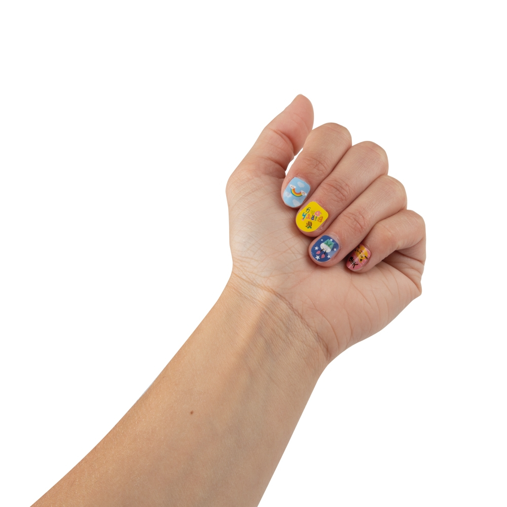 Creta colorata pentru par + accesorii manichiura - Toi-Toys [4]