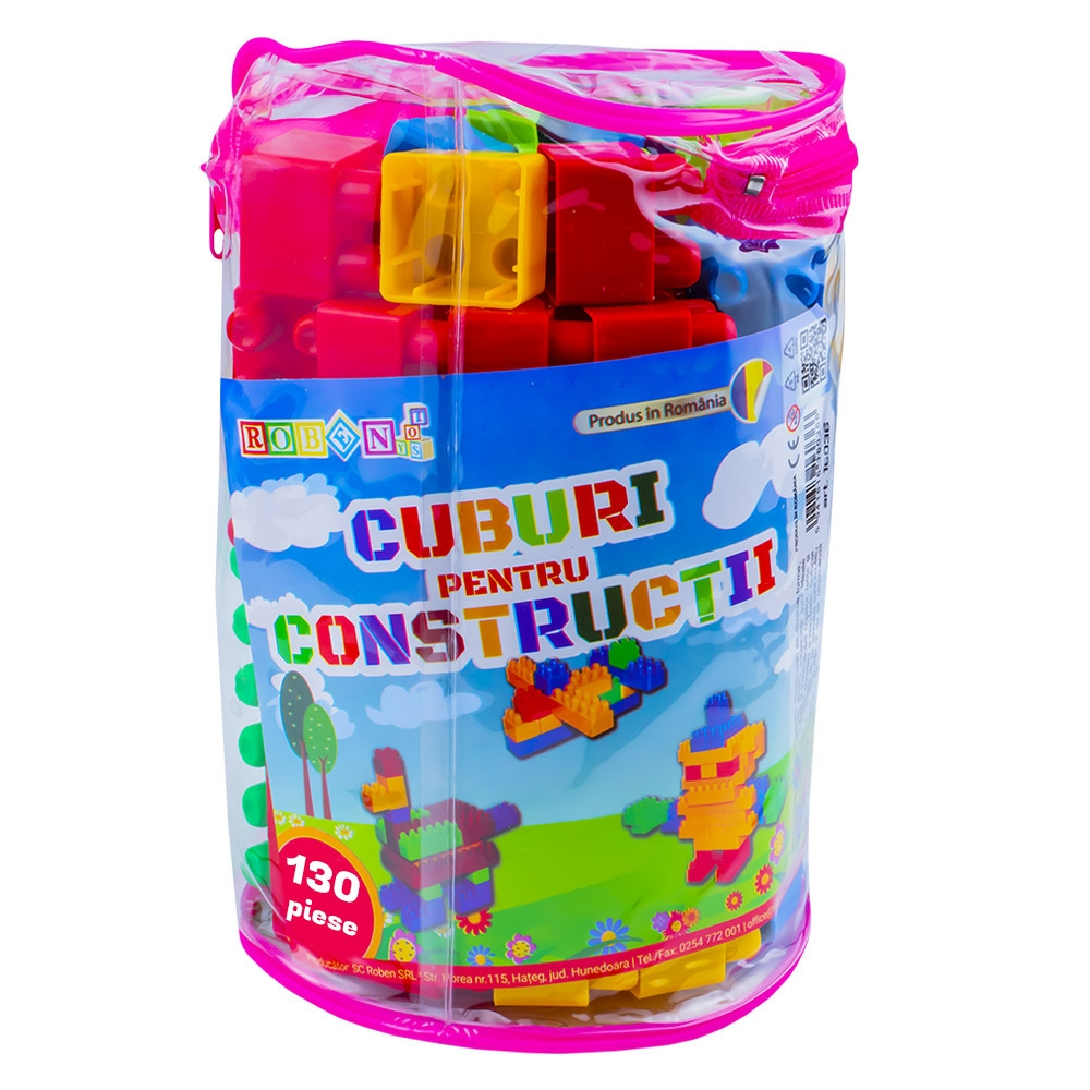 Cuburi 130 piese - ROBENTOYS [4]