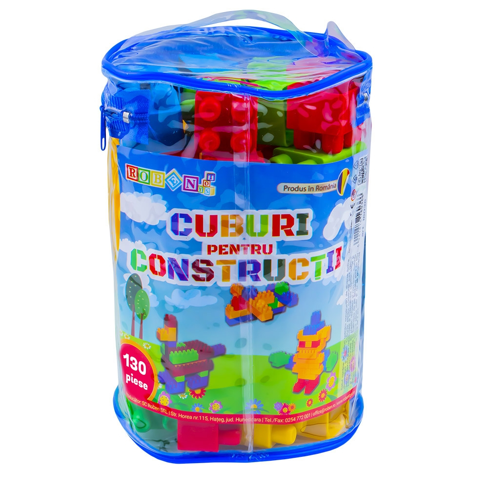 Cuburi 130 piese - ROBENTOYS [3]